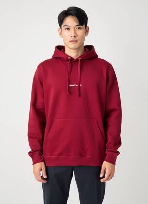 Sweat-shirt stretch manches longues rouge JACK & JONES homme