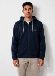 Veste casual resserrée sur le bas bleu JACK & JONES homme