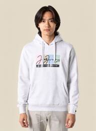Sweat-shirt à capuche poches manches longues gris JACK & JONES homme
