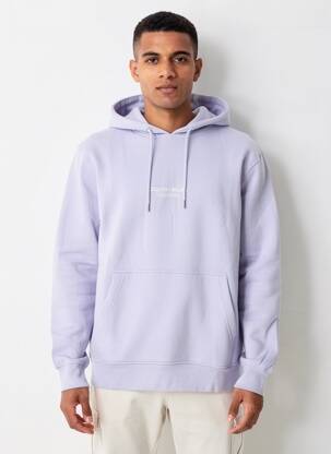 Sweat-shirt à capuche poches manches longues violet JACK & JONES homme