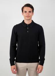 Pull stretch manches longues noir JACK & JONES homme