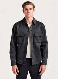 Veste casual fermeture boutonnée sur le devant gris JACK & JONES homme