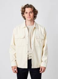 Veste casual fermeture boutonnée sur le devant beige JACK & JONES homme