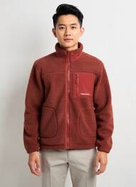 Polaire coupe cintrée orange JACK & JONES homme