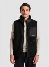 Polaire coupe droite noir JACK & JONES homme