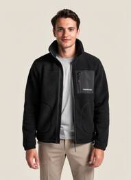 Polaire coupe cintrée noir JACK & JONES homme