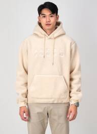 Sweat-shirt à capuche poches manches longues beige JACK & JONES homme