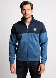 Veste casual resserrée sur le bas bleu ARMOR LUX homme