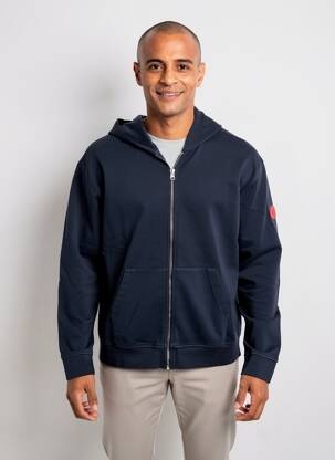Veste casual resserrée sur le bas bleu TRAMAROSSA homme