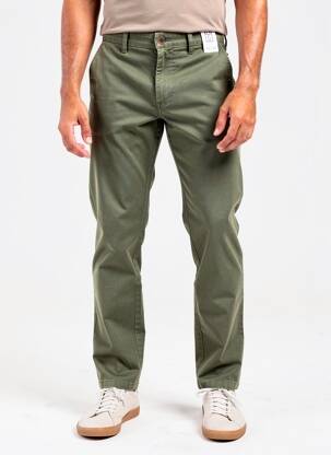 Pantalon chino stretch vert M5 BY MEYER homme