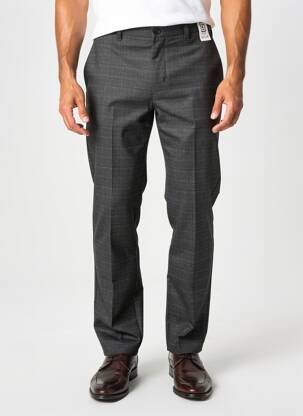 Pantalon chino poches taille normale noir M5 BY MEYER homme
