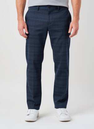 Pantalon chino bio taille normale bleu MMX homme