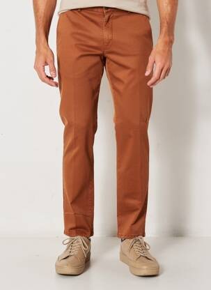 Pantalon chino bio taille normale orange MMX homme