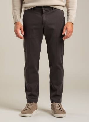 Pantalon chino bio taille normale marron MMX homme