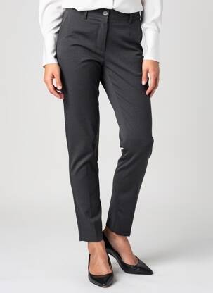 Pantalon slim taille normale taille normale gris COUTURIST femme