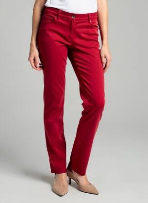 Pantalon slim poches rouge COUTURIST femme