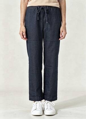 Jogging stretch taille normale bleu COUTURIST femme