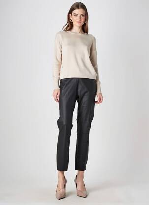 Legging effet matière satinée taille haute noir CISO femme