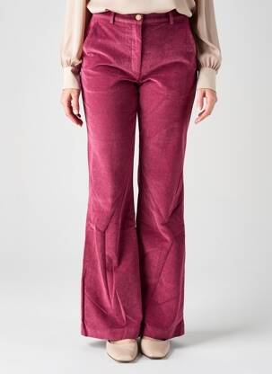Pantalon flare stretch taille normale violet COUTURIST femme
