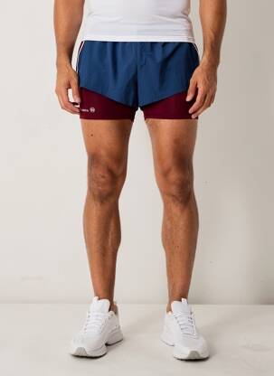Short taille élastique bleu TOMMY HILFIGER homme