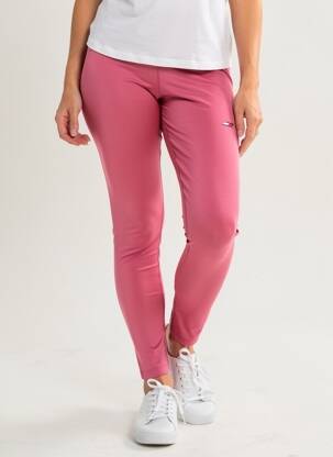 Legging tissage jersey taille normale rose TOMMY HILFIGER femme
