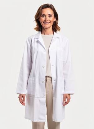 Veste casual col tailleur blanc GEVANA femme