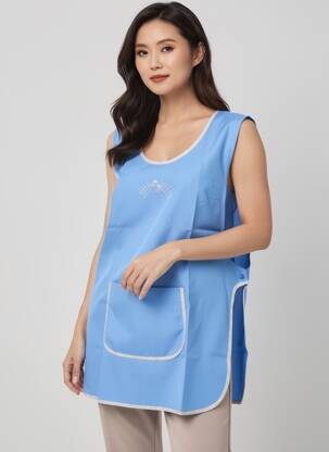 Tunique sans manche col rond bleu IMPULSION femme