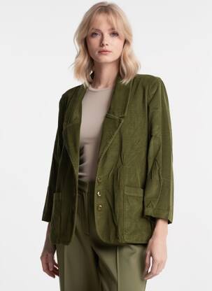 Blazer poches vert COUTURIST femme