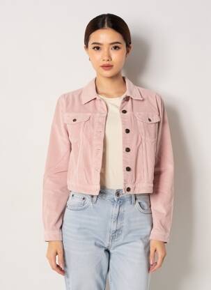 Veste casual poches rose COUTURIST femme