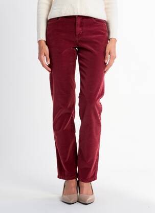 Pantalon slim stretch taille normale rouge ANGELS femme