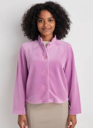 Veste casual coupe droite violet TAUBERT femme