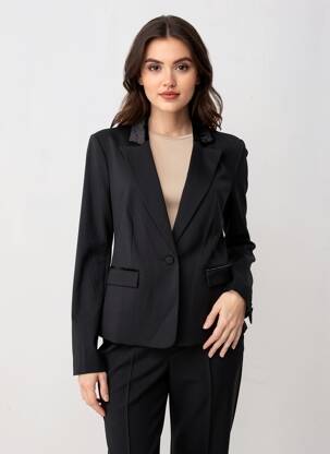 Blazer poches noir GUESS femme