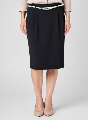 Jupe mi-longue taille normale noir GERRY WEBER femme
