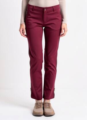 Pantalon slim poches violet BELAIR femme