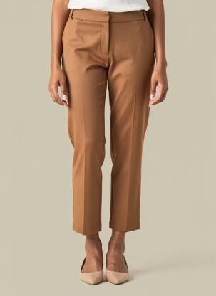 Pantalon 7/8 poches marron LA PETITE FRANCAISE femme