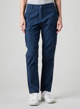 Pantalon cargo slim bleu INDIES femme