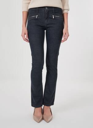Pantalon slim poches noir DESGASTE femme