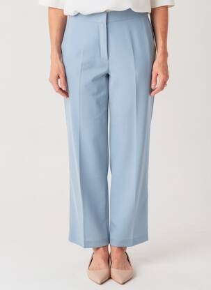Pantalon chino tissage popeline taille normale bleu GERRY WEBER femme
