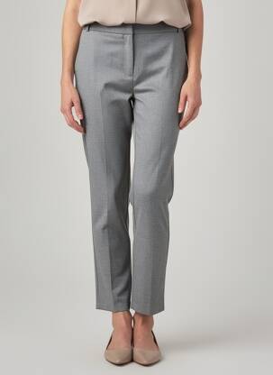 Pantalon chino taille normale taille normale gris LA PETITE FRANCAISE femme