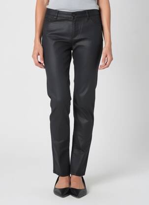 Pantalon slim stretch taille normale noir MAYJUNE femme