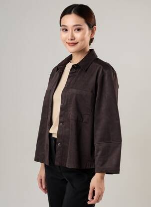 Veste casual coupe droite noir STREET ONE femme