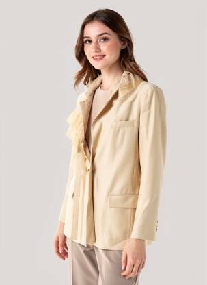 Blazer poches beige DIXIE femme