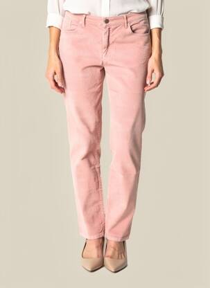 Pantalon slim stretch taille normale rose COUTURIST femme