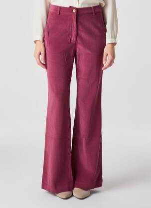 Pantalon flare stretch taille normale violet COUTURIST femme