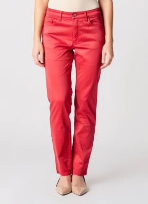 Pantalon slim poches rouge COUTURIST femme