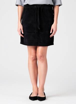Jupe courte poches noir COUTURIST femme