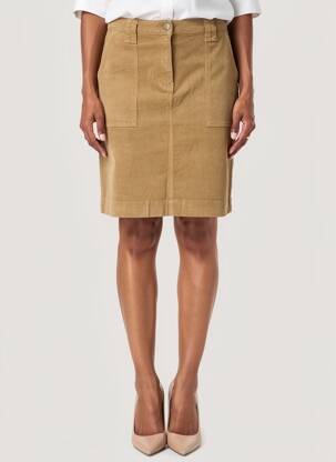 Jupe courte poches marron COUTURIST femme