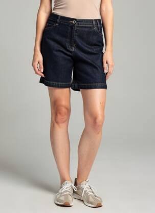 Short tissage denim taille normale bleu COUTURIST femme