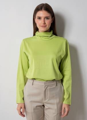 Sous-pull manches longues manches longues vert COUTURIST femme