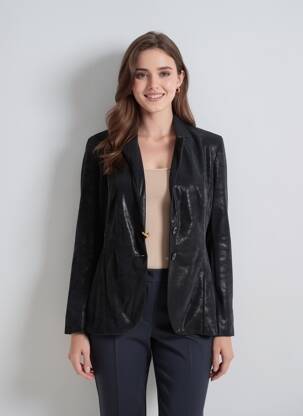 Blazer poches noir COUTURIST femme